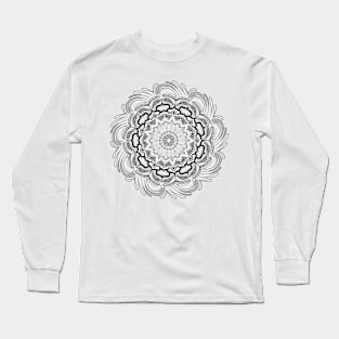 Mandala #18. Deserts and Oceans Long Sleeve T-Shirt